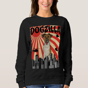 Retro Japanese Dodzilla Smooth Fox Terrier Sweatshirt