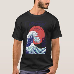Retro Japanese Kanagawa Great Wave Japan T-Shirt