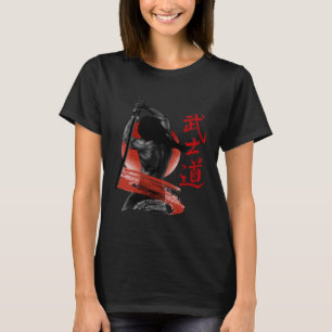 Retro Japanese Samurai   Retro Japan Graphic  Roni T-Shirt