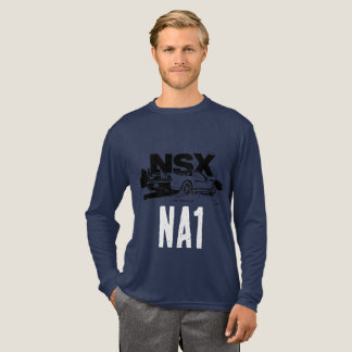 Retro JDM Honda NSX NA1 Line Art Long Sleeve T-Shi Tri-Blend Shirt