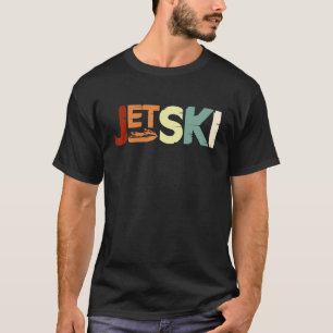 Retro Jetski Personal Watercraft PWC Jet Ski Jet S T-Shirt