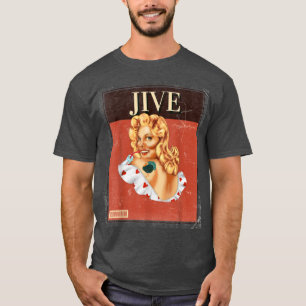 Retro Jive Thanksgiving Turkey Day Funny Family Po T-Shirt