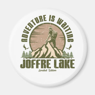 Retro Joffre Lake Hike Magnet