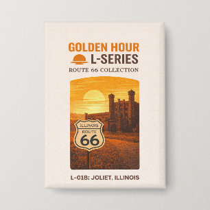 Retro Joliet Illinois Route 66 Landmark Art