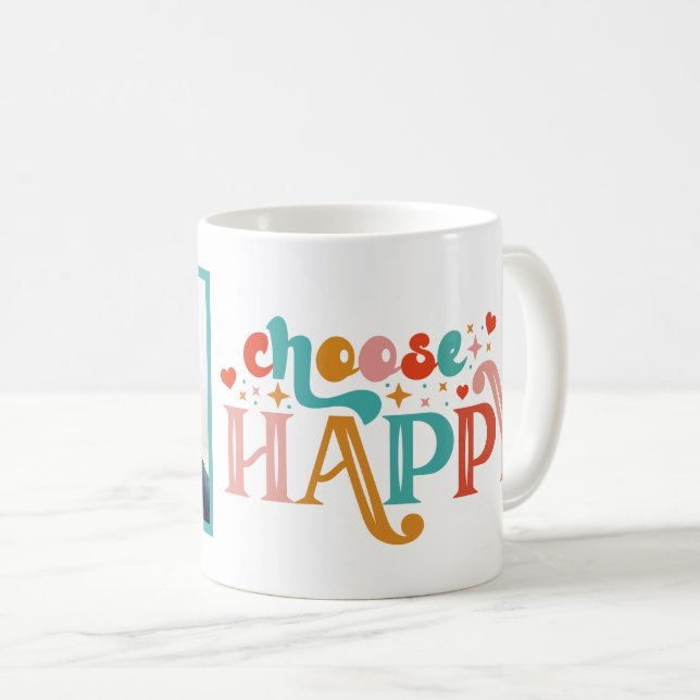 Retro Joy Coffee Mug (Front Right)