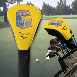 Retro Jukebox Golf Head Cover