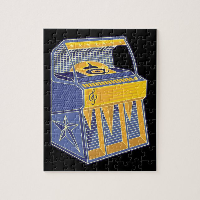 Retro Jukebox Jigsaw Puzzle (Vertical)