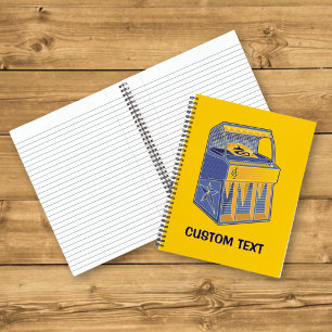 Retro Jukebox Notebook