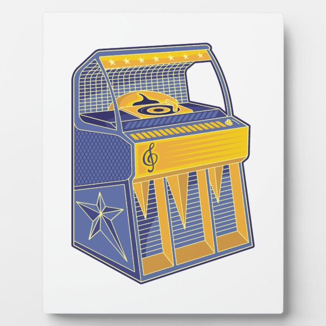 Retro Jukebox Plaque (Front)