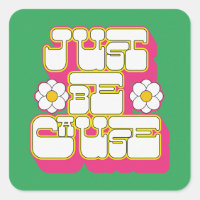 Retro Just Because Pink and Green