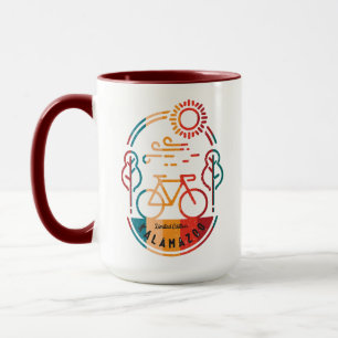 Retro Kalamazoo Bike Trail Mug