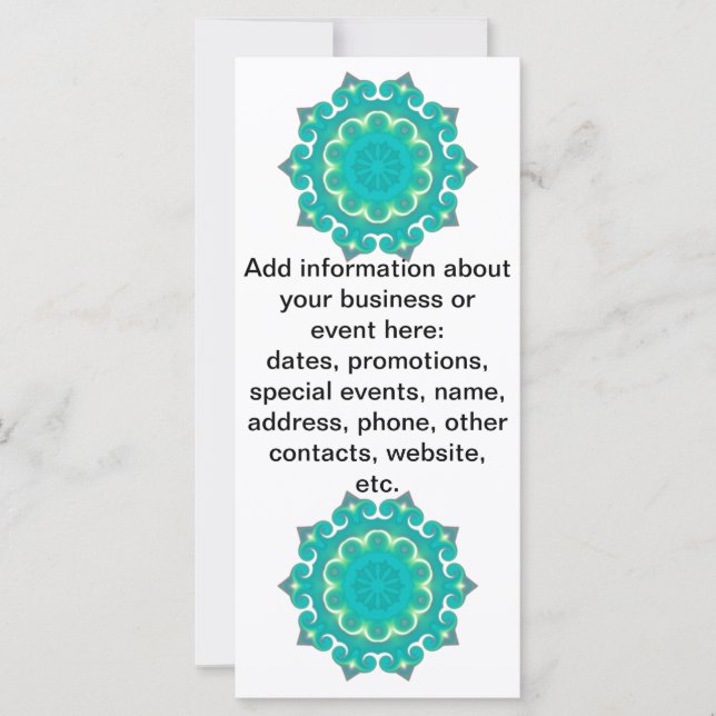 Retro Kaleidoscope Abstract (Front)