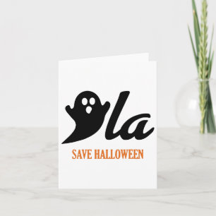 Retro Kamala Harris Halloween 2024 Comma La Ghost  Card