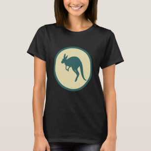 Retro Kangaroo Vintage Wild Animal T-Shirt