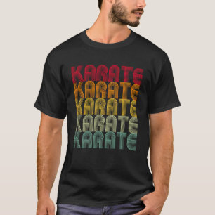 Retro Karate Kung Fu Fighting Karate Men Women T-Shirt
