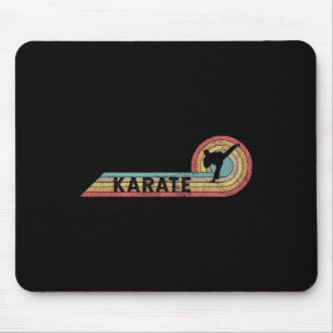 Retro Karate Vintage Player Film Strip  Mouse Pad