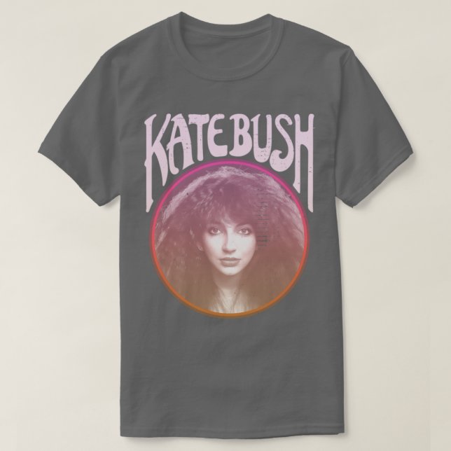 Retro Kate Bush Tribute T-Shirt (Design Front)