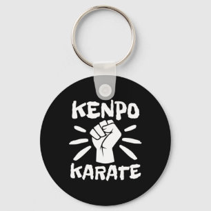Retro Kenpo Karate Kempo Karate Martial Arts Key Ring