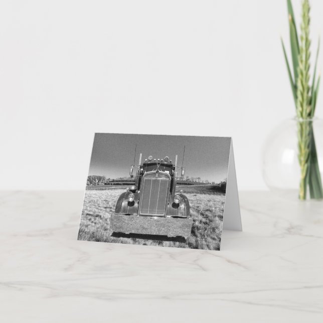 Retro Kenworth Note Card (Front)