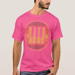 Retro Keys - Piano Lessons Piano Player Piano Tea T-Shirt
