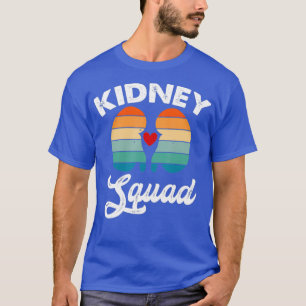 Retro Kidney Team Nephrology Nurse Dialysis Tech T-Shirt