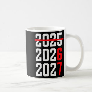 Retro Kids Funny Happy New Year 2026 2027 67 Meme Coffee Mug