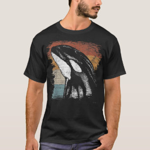 Retro Killer Whale T-Shirt