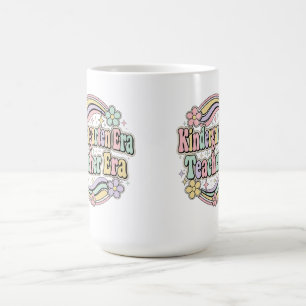 Retro Kindergarten Era Teacher Era Mug