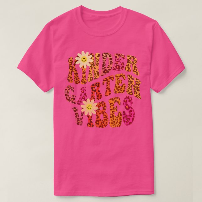 Retro KINDERGARTEN VIBES My Favourite Autumn Colou T-Shirt (Design Front)
