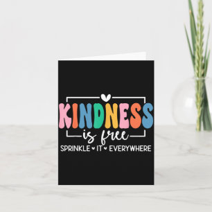 Retro Kindness is Sprinkle It Everywhere Vintage Card