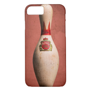 Retro King Pins, Bowling Pin Art, Case-Mate iPhone Case
