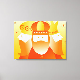 Retro Kings Canvas Print