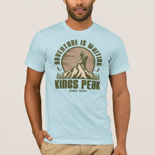 Retro Kings Peak Hike  T-Shirt