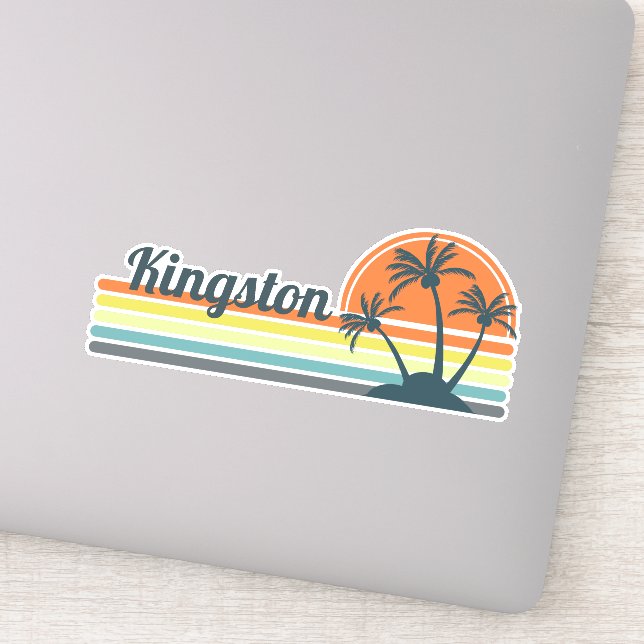 Retro Kingston Sunset (Detail)