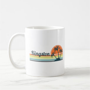 Retro Kingston Sunset Coffee Mug