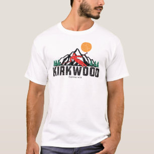 Retro Kirkwood Mountain Ski T-Shirt