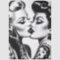 Retro Kissing Pin-ups