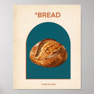 Retro Kitchen Art No. 10 Vintage Painting Poster