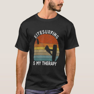 Retro Kitesurfing Kiteboarding Kitesurf Kiteboarde T-Shirt
