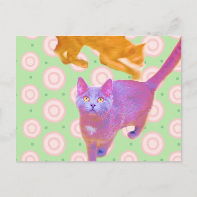 Retro Kitties Card (Front)