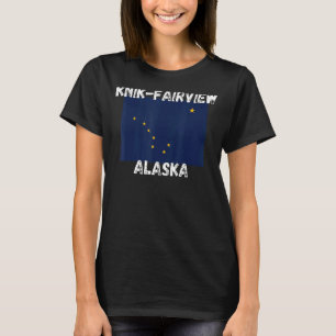 Retro Knik Fairview Alaska Apparel Souvenir T-Shirt