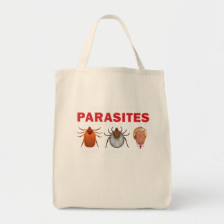 Retro Know Your Parasites Luna Tick Anti Trump 86 Tote Bag