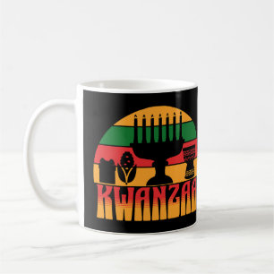 Retro Kwanzaa Coffee Mug