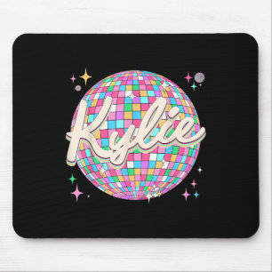 Retro Kylie First Name I Love Kylie Personalised D Mouse Pad