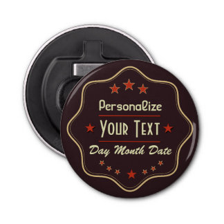 Retro Label Bottle Opener