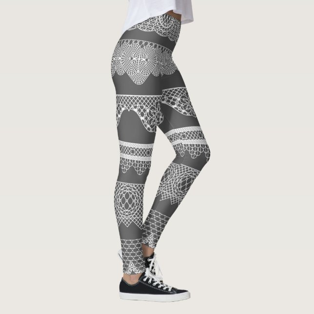 retro lace leggings (Right)