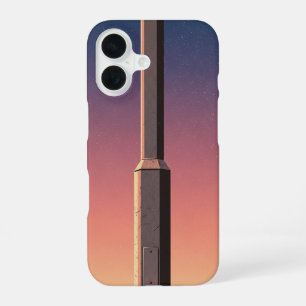 Retro Lamp Base iPhone 16 Case