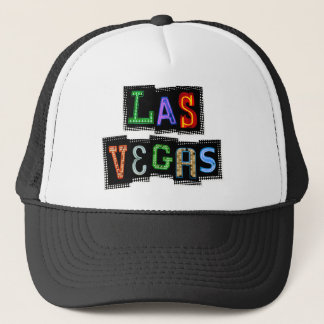 Retro Las Vegas Neon Trucker Hat