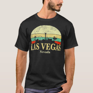 Retro Las Vegas Nevada Vegas Strip Sin City T-Shirt