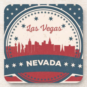 Retro Las Vegas Skyline Coaster